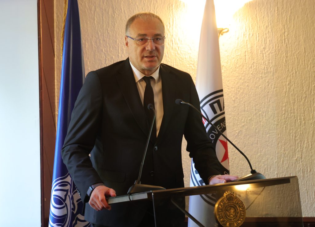Predsednik JSD Partizan na svečanosti povodom 81. rođendana Partizana.